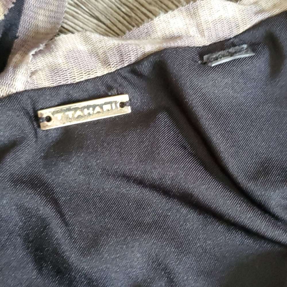 Tahari Animal Print Dress - Picture 3 of 6